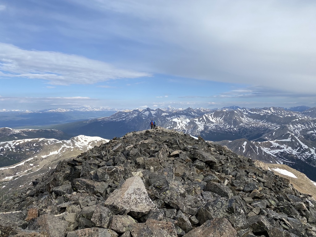 Summit of Mt. Yale and beyond